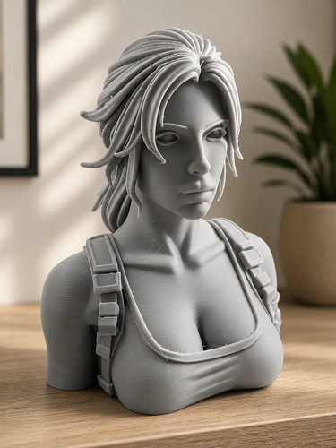 Lara croft tomb raider - raider, bust