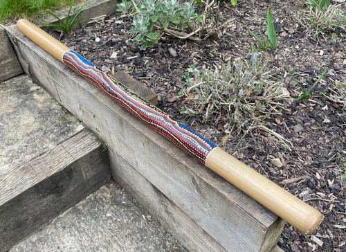 Vintage didgeridoo aboriginal - didgeridoo,