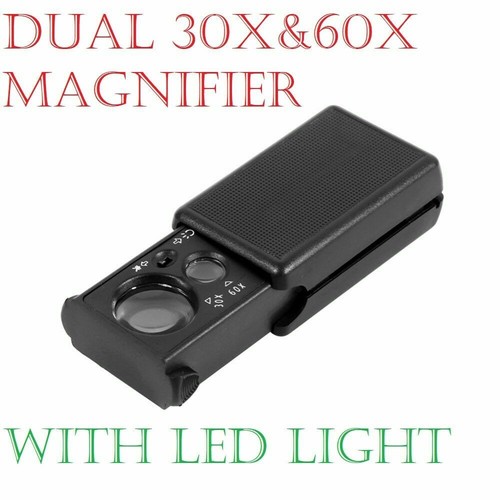30x 60x magnifier led light - 30x/60x,