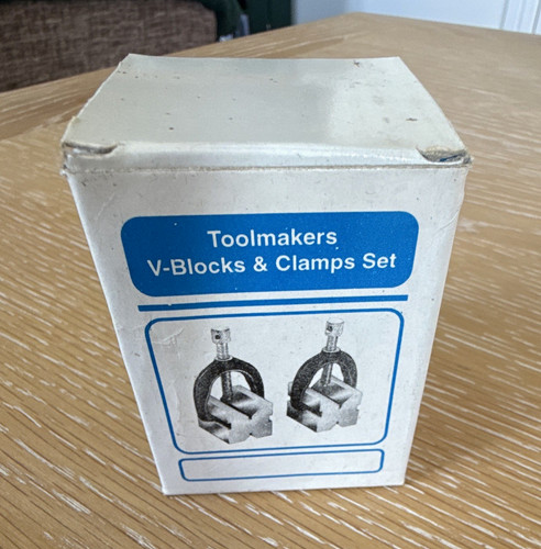 Toolmakers steel block - toolmakers, v-block