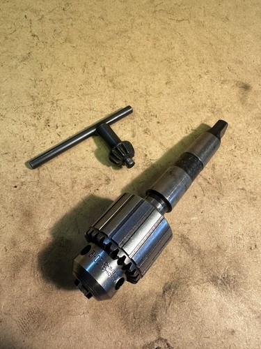 Jacobs drill chuck with key - with,