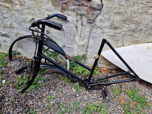 Vintage phillips bicycle frame - bicycle,
