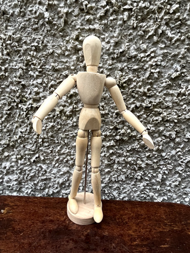 Arsists wooden jointed - , dummy
