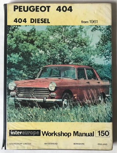 Peugeot 404 petrol - 404, diesel