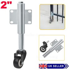 Gate Wheel Heavy Duty Spring Loaded - Galv - Support Jockey Door Sliding Wheels