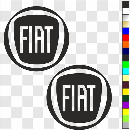 Fiat stickers decals - fiat, 2