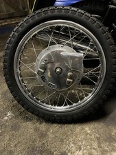 Triumph BSA Conical Hub Front Wheel with Stainless Steel rim and spokes.
