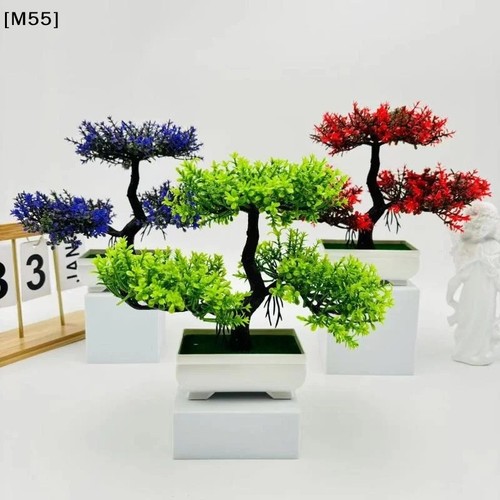 Artificial bonsai tree - bonsai, potted
