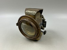 VINTAGE JOSEPH LUCAS SILVER KING BICYCLE PARAFFIN  LAMP