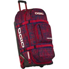 OGIO Rig 9800 Chaos Red Wheeled Travel Kit Gear Bag MX Enduro MX MTB Ski Travel