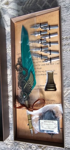 Hethrone quill pen - quill, set