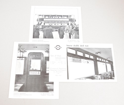Tramway publicity sheets - tramway,