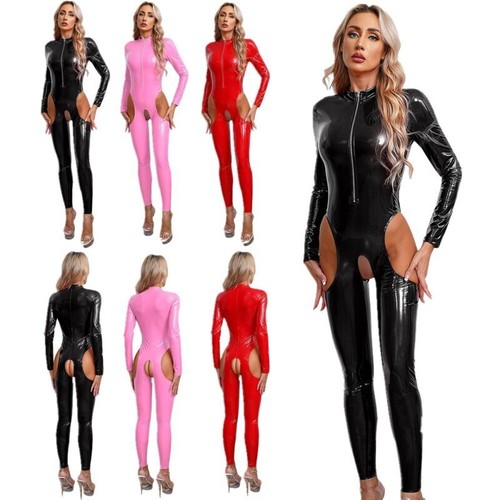 Women bodysuit pvc - uk, women's