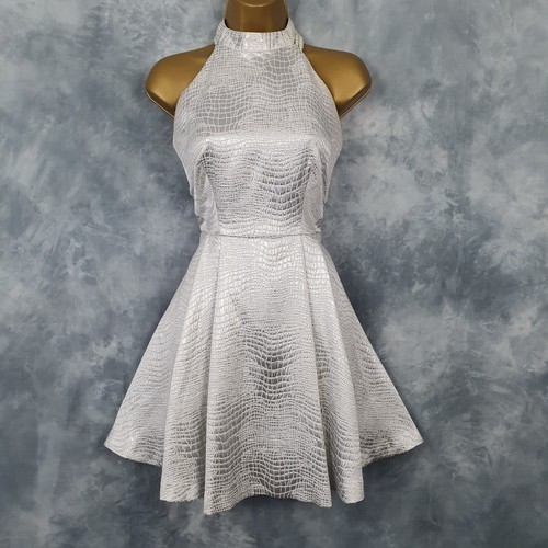 Coast silver dress size open - coast,