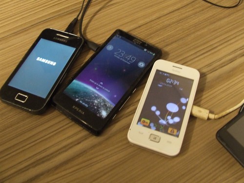 Vintage mobile phones - mobile,