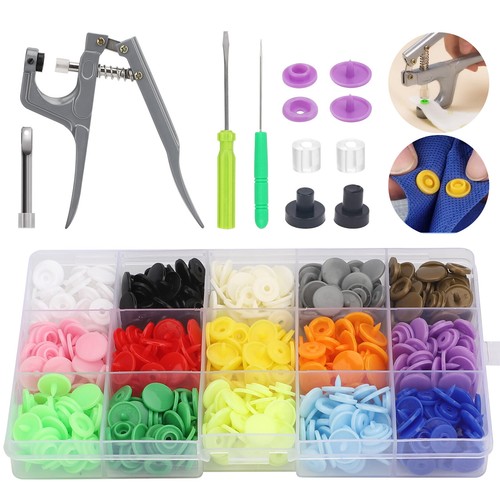 150pcs snap button kit - 150pcs,