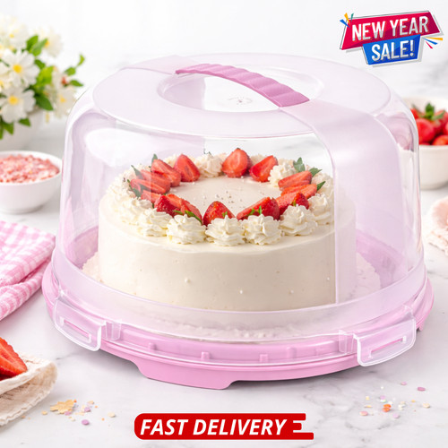 Plastic cake storage - cake,