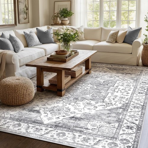 Grey area rug 150 - grey,