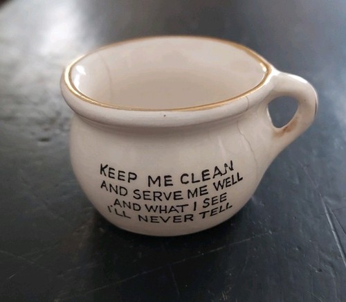 Vage miniature chamber pot all - chamber,