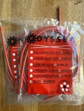 Odyssey BMX Slic Kable Brake Cable - Red x 2