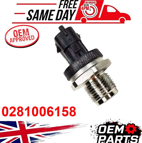Fuel rail pressure sensor - rail,