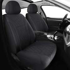 Luxury Black Quilted Front Car Seat Covers NISSAN QASHQAI MICRA