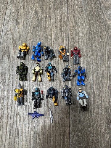 Halo mega bloks figures - 15,