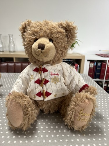 Harrods teddy bear 2016 - teddy,