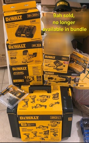 Dewalt 20v tool combo - 8-tool, w/