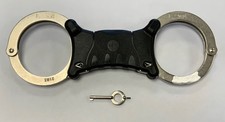Genuine Hiatt 2103 Chrome Rigid Handcuffs Speedcuffs Quickcuff Like TCH 840 A
