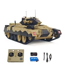 1/16 RC Military Tank CoolBank Crusader MK III Remote Control Model RTR LightQ6