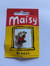 Maisy Mouse Vintage Enamel Pin Badge 1997 Lucy Cousins