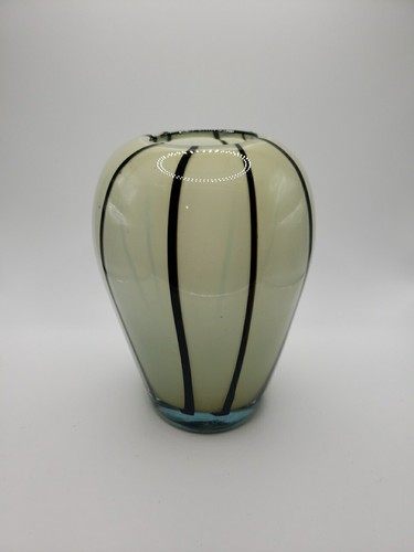 Loetz style art - glass, vase