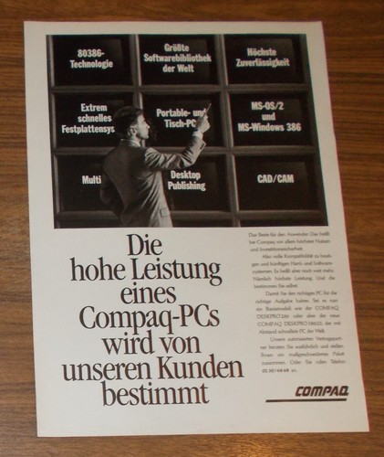 Rare advertising compaq - rare,