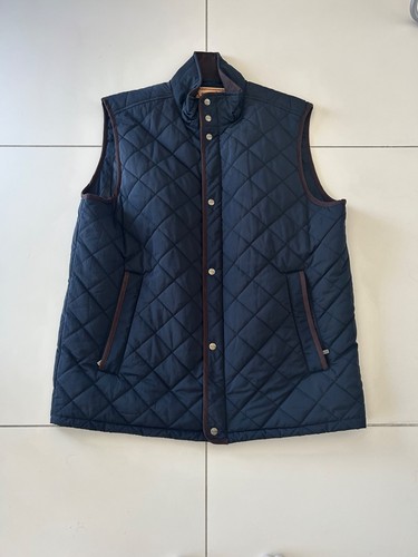 Schoffel quilted gilet mens - gilet,