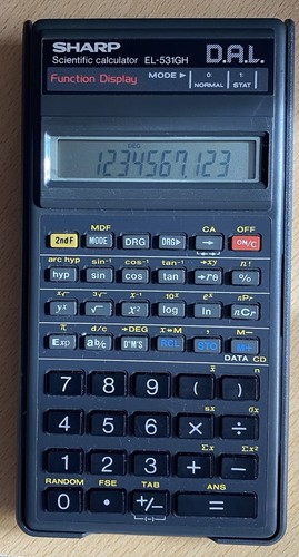 Sharp 531gh scientific - sharp,