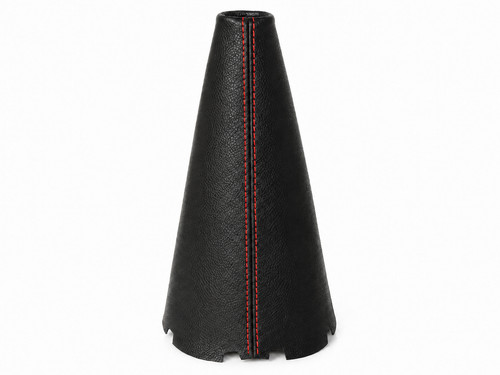 Black leather gear - gaiter, for