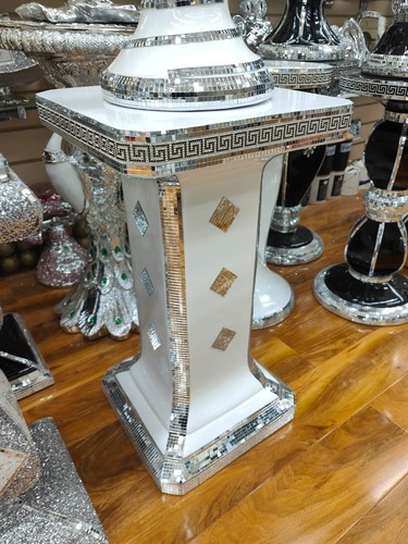Venetian mirrored table modern - table,
