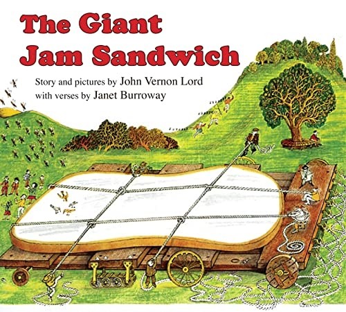 The giant jam sandwich - jam, board