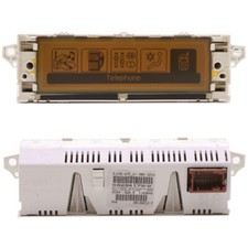 Yellow display screen 12 pins for Peugeots 207 307 308 408 Citroen C5 C4 C3