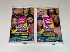 2x Packs Sealed Topps WWE Slam Attax Reloaded Mega Value 2020 Trading Cards