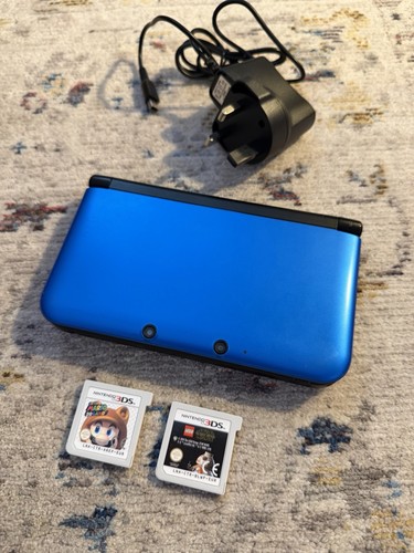 Nintendo 3ds blue with - -,