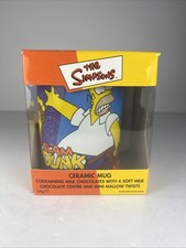 The Simpsons - Homer Simpson SLAM DUNK Tea / Coffee Mug - 2002 Kinnerton In Box