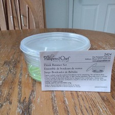 Pampered Chef, Drink Rimmer Set #2424, Juicer/Salt Rimmer. For Margaritas. NEW. 