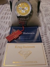 Mens Watch Krug-baumen Brand New.