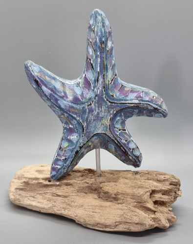 Starfish driftwood nautical - starfish,