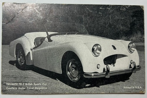 Postcard exhibit card triumph - exhibit,