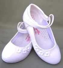 NEW GIRLS WHITE LEATHER INSOLE