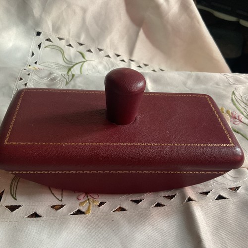 Vintage ink blotter red - ink, blotter,red