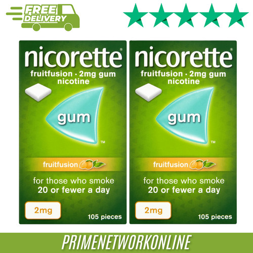 Nicorette fruitfusion 2mg - nicorette,